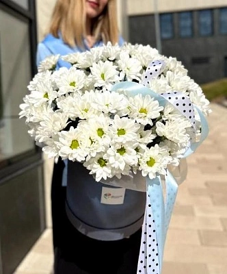 Ромашки в шляпной коробке